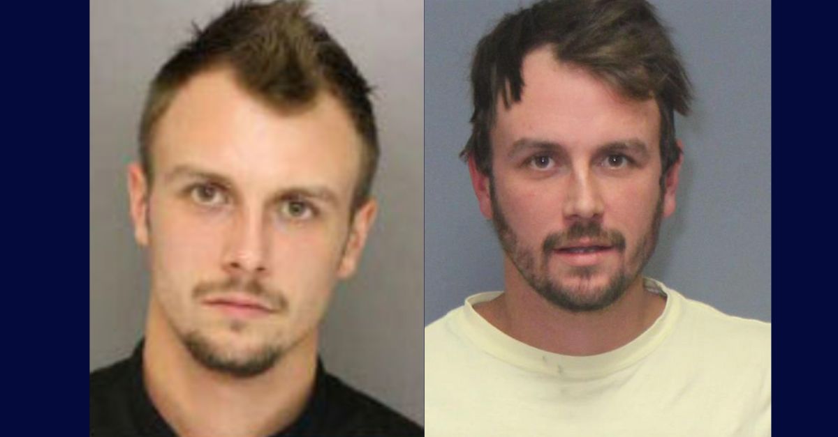 Sterling Harrison Cummings appears in two different mugshots