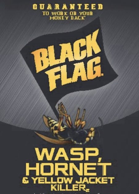 Black Flag wasp spray