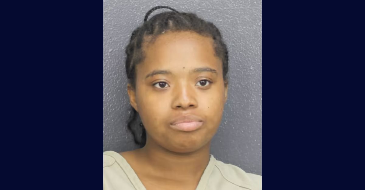 Danica Hightower appears in a booking photo