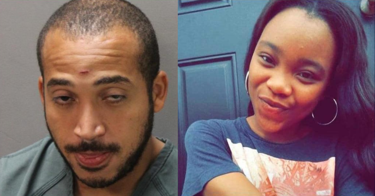Otis Lee Tucker (left) is a person of interest in the disappearance of Keeshae Jacobs (right). (Mug shot of Tucker: Jacksonville Sheriff's Office; image of Jacobs: Richmond Police Department)