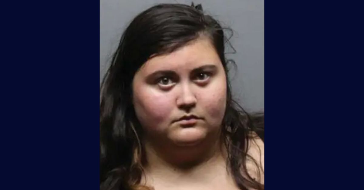 Michelle Nicole Hidalgo appears in a booking photo