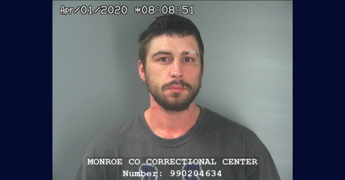 Bryce Michael Leighton appears in a booking photo