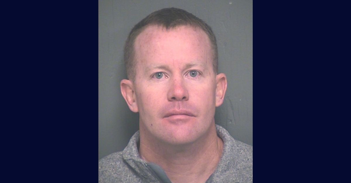 Michael Morgan appears in a booking photo