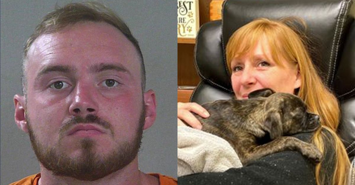 Levi Isaac Davis (Canyon County Jail) and Karly Cantrell (West Valley Humane Society)