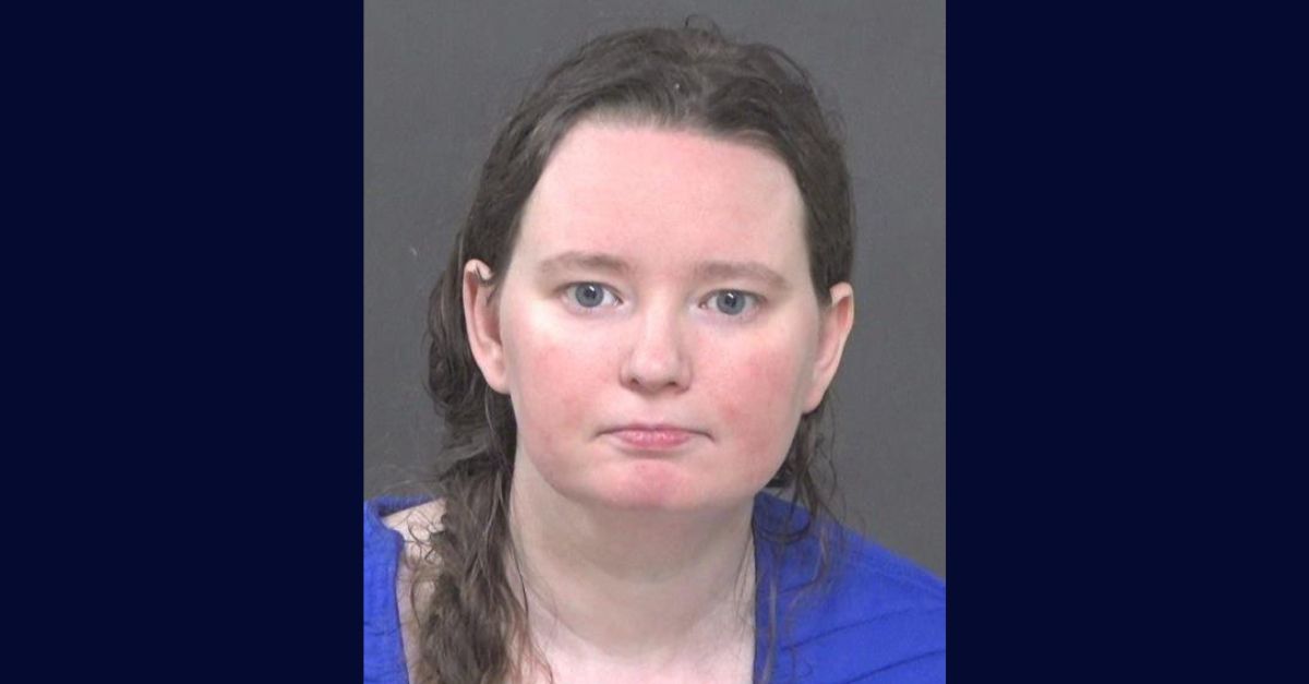 Deborah Lynn Frazier appears in a booking photo