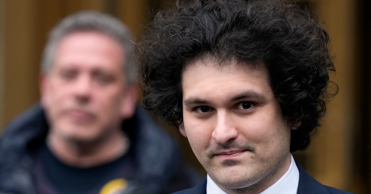 Sam Bankman-Fried leaves Manhattan federal court in New York on Feb. 16, 2023. A slimmed down, foot-tapping FTX founder Sam Bankman-Fried made a brief appearance in a Federal courtroom in New York, Wednesday, Feb. 21, 2024, to switch lawyers before his sentencing next month. (AP Photo/Seth Wenig, File)