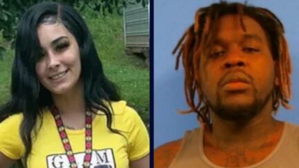 Curteze Avery was sentenced in the deaths of Breanna Burgess and her 20-week-old unborn child. (Mug shot photo via WXIA-TV/YouTube; Victim photo from GoFundMe)