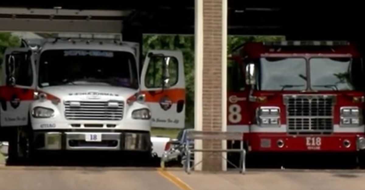 Nashville Fire Department trucks (YouTube screengrab/WKRN).
