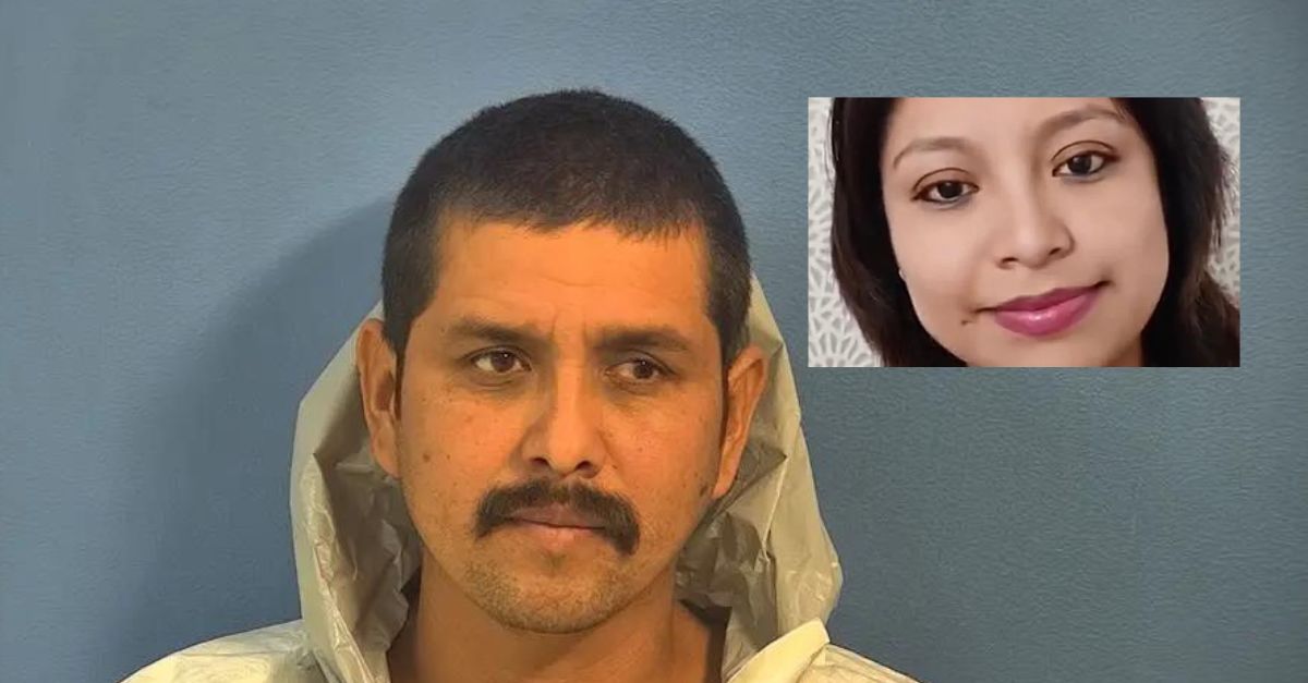 Baltazar Perez-Estrada, left, is accused of killing his wife, Maricela Simon Franco, right. (Mug shot from County of DuPage; victim