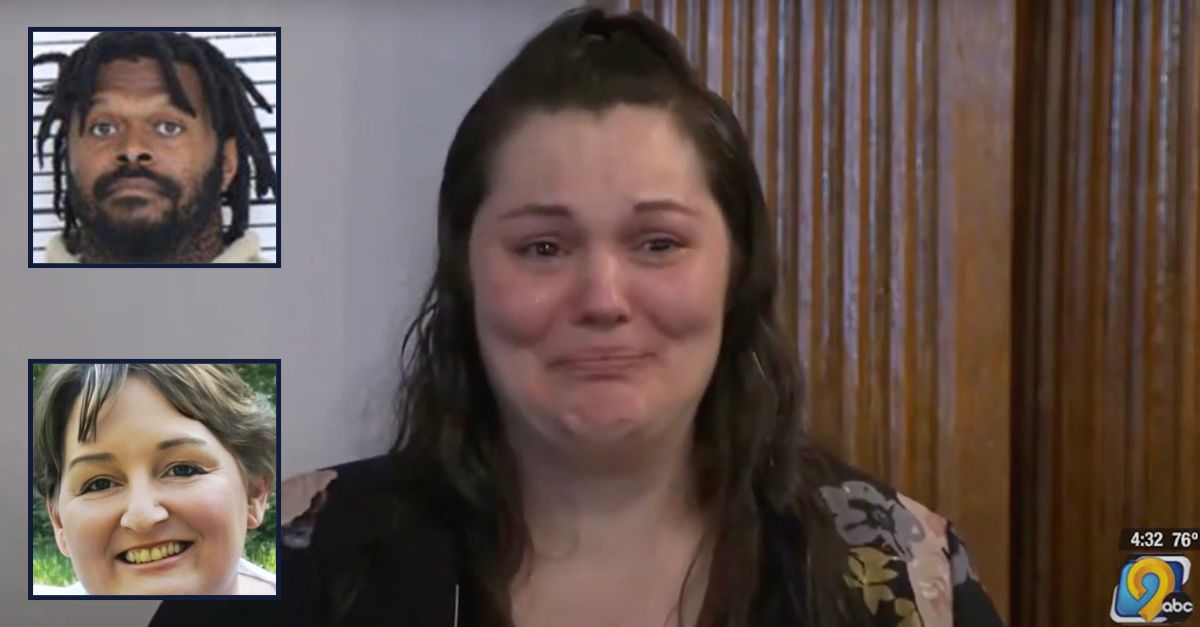 Tacoa Talley (Benton County Jail), Jodie Bevan (Brosh Chapel), and Samantha Bevans (YouTube/KCRG screenshot)