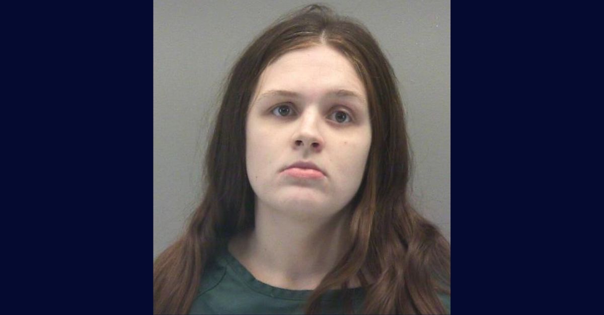 Haley Ryan appears in a booking photo