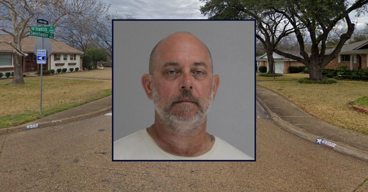 Jason Cain is seen in a photo of the street where a two-year-old girl was shot.