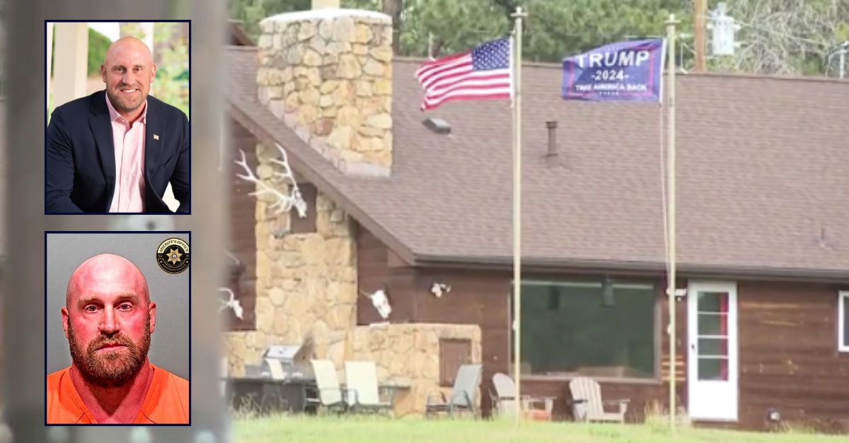 Background: The home of Brent Metz in Jefferson County, Colo. (KDVR). Inset top: Brent Metz