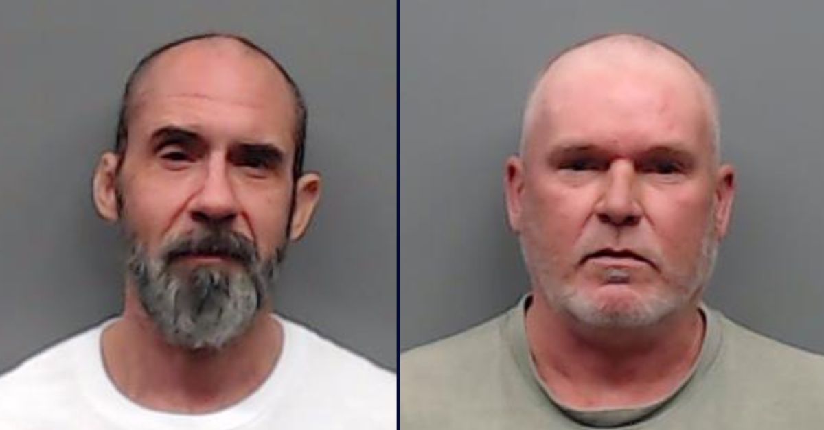 Left to right: Dustin Adlai Yates, and Brad Michael McKinney appear in booking photos.