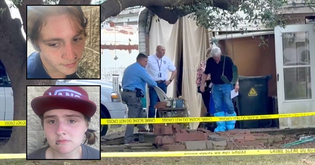 Insets: Uriah Urek and Tara King (Galveston County Sheriff
