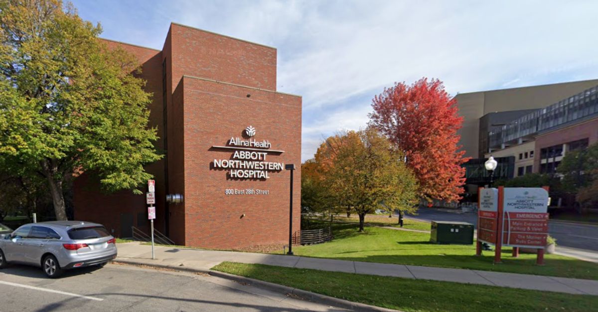 Allina Health Abbot Northwestern Hospital in Minneapolis, Minnesota (Google Maps)