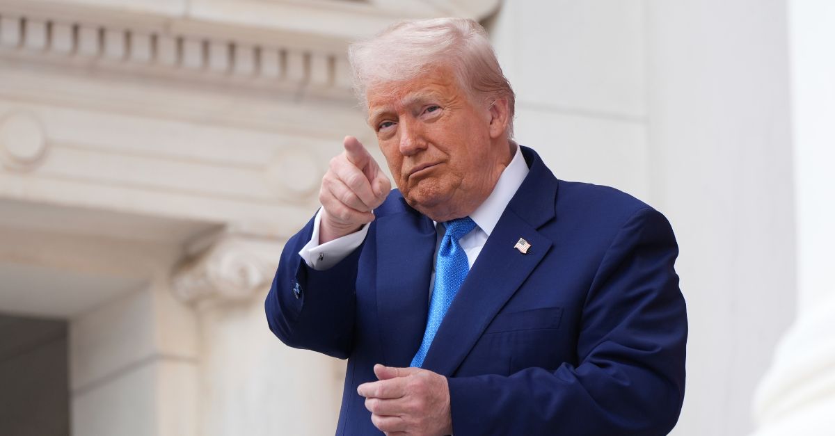 President Donald Trump attends the 157th National Memorial Day Observance at Arlington National Cemetery, Monday, May 26, 2025, in Arlington, Va. (AP Photo/Jacquelyn Martin).
