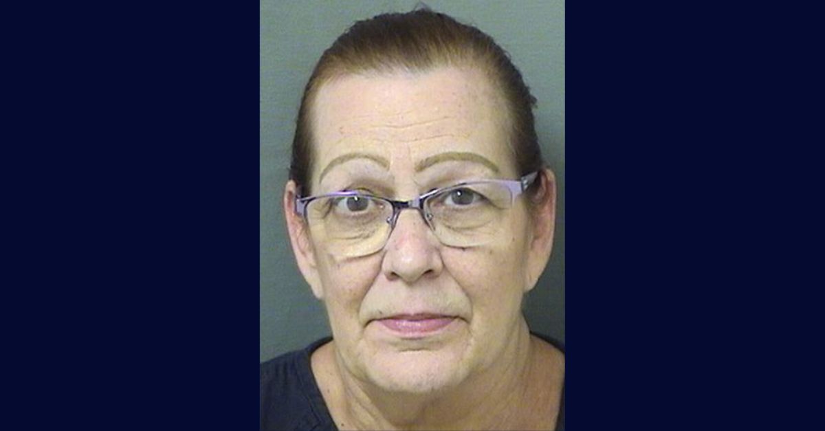 Vikki Cappola appears in a booking photo.