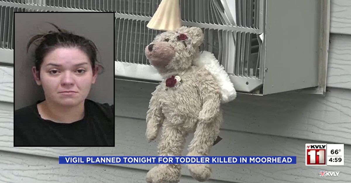 Woman charged with murder after toddler died