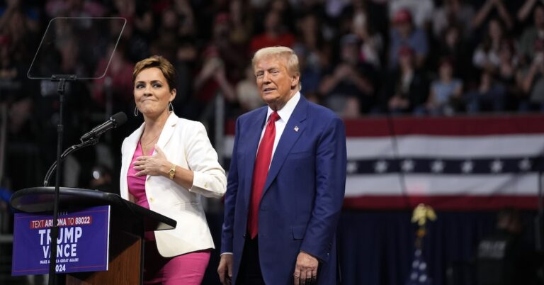 Kari Lake, Donald Trump
