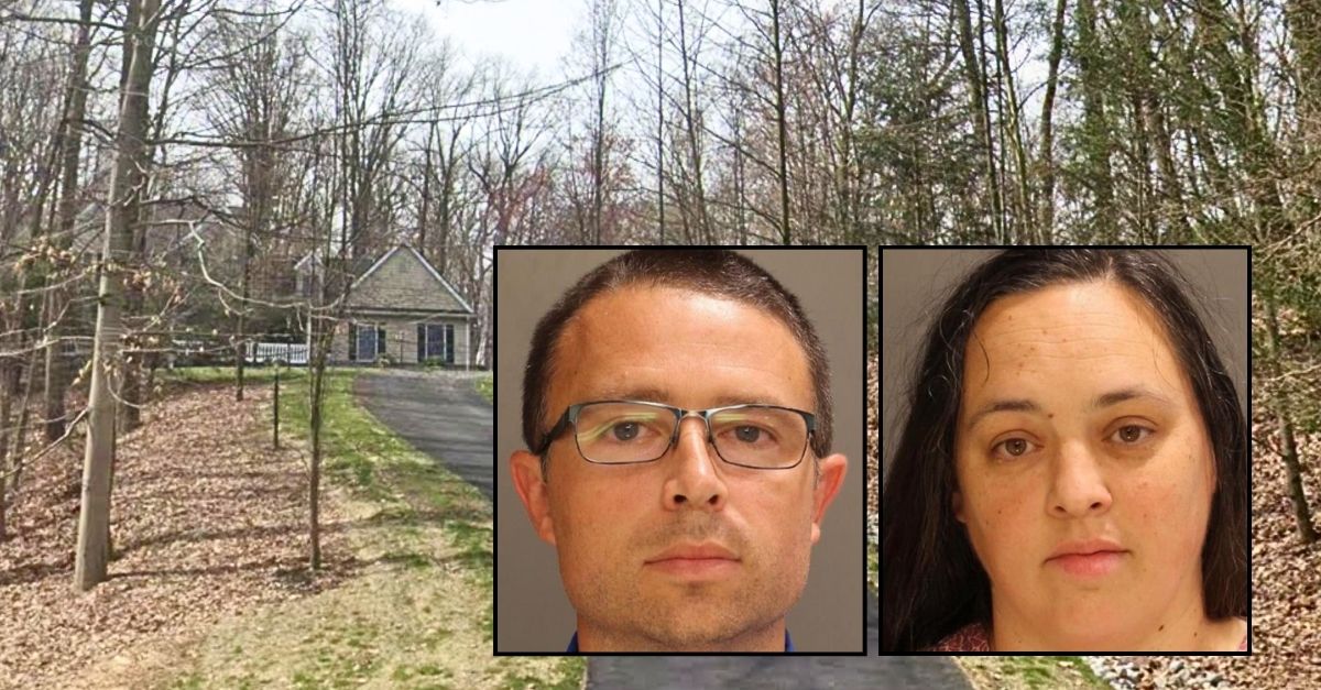 Insets: Daryl and Grace Sensenig (Ephrata Police). Background: Daryl and Grace Sensenig