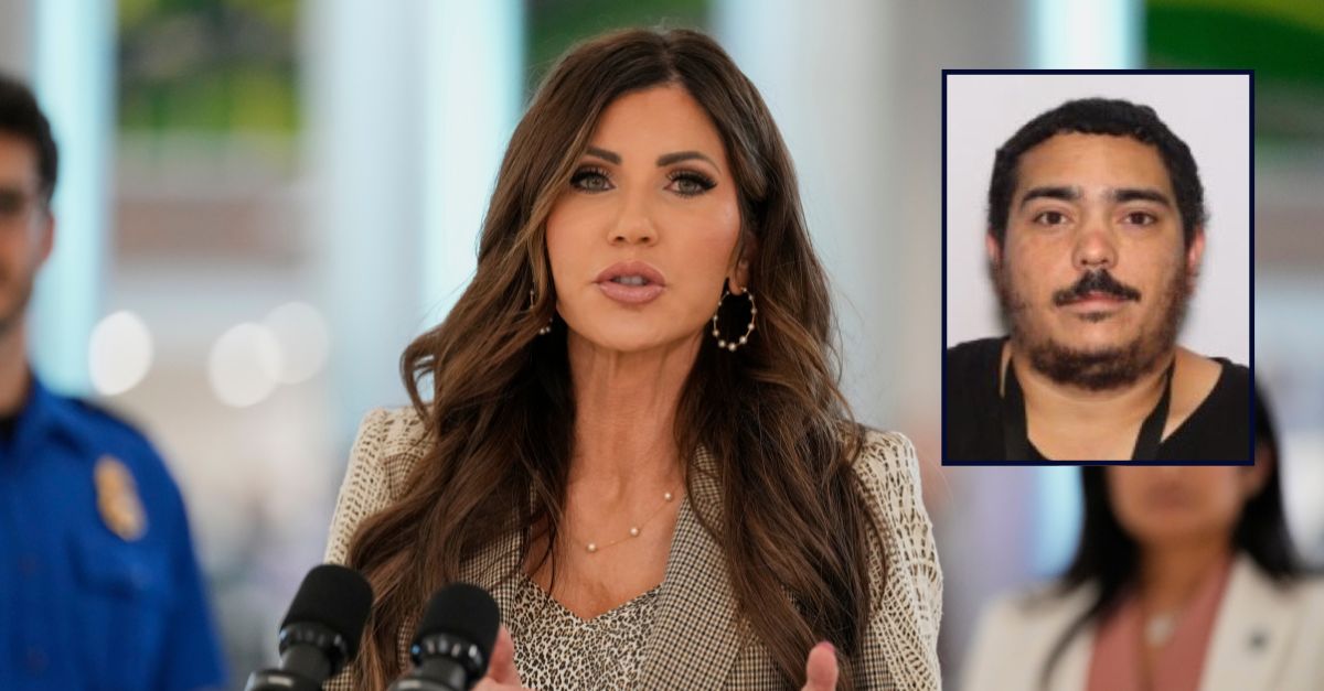 Kristi Noem and Anthony Kelly