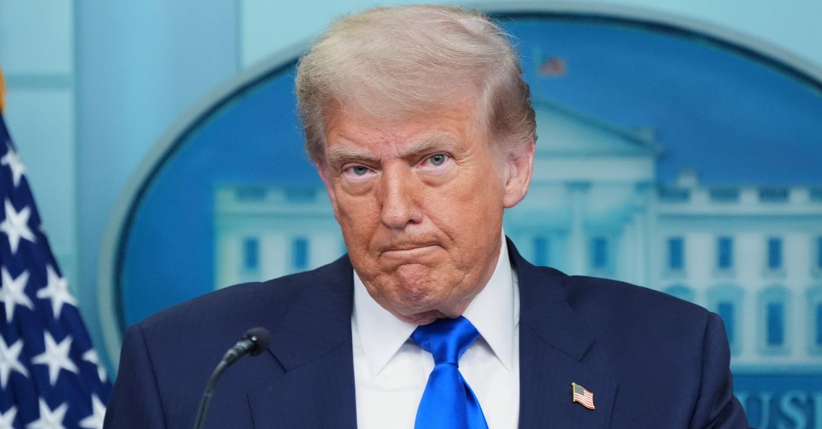 President Donald Trump listens during a briefing with the media, Friday, June 27, 2025, at the White House in Washington (AP Photo/Jacquelyn Martin).