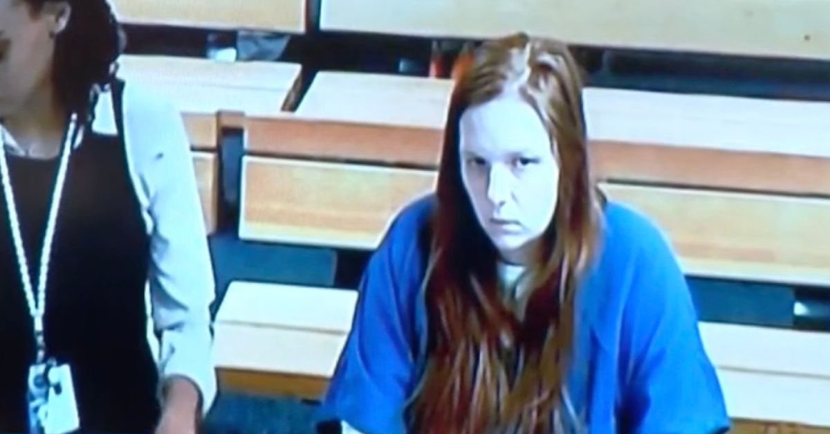 Taylour Sierra Dickinson appearing in court on July 10, 2025 (KTVN).