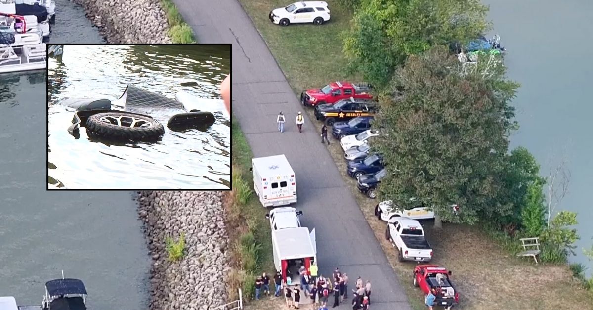  The vessel  dock astatine  Atwood Lake successful  Tuscarawas County, Ohio, wherever  a pistillate   allegedly drowned her 4-year-old lad   aft  causing her husband's death, cops accidental    (WKYC/YouTube). Inset: Remnants of the play  cart that Ohio authorities recovered  aft  Vincen Miller's parent  allegedly crashed it with her 3  teenage children connected  committee  pursuing  Vincen's drowning death, cops accidental    (Tuscarawas County Sheriff's Office). 