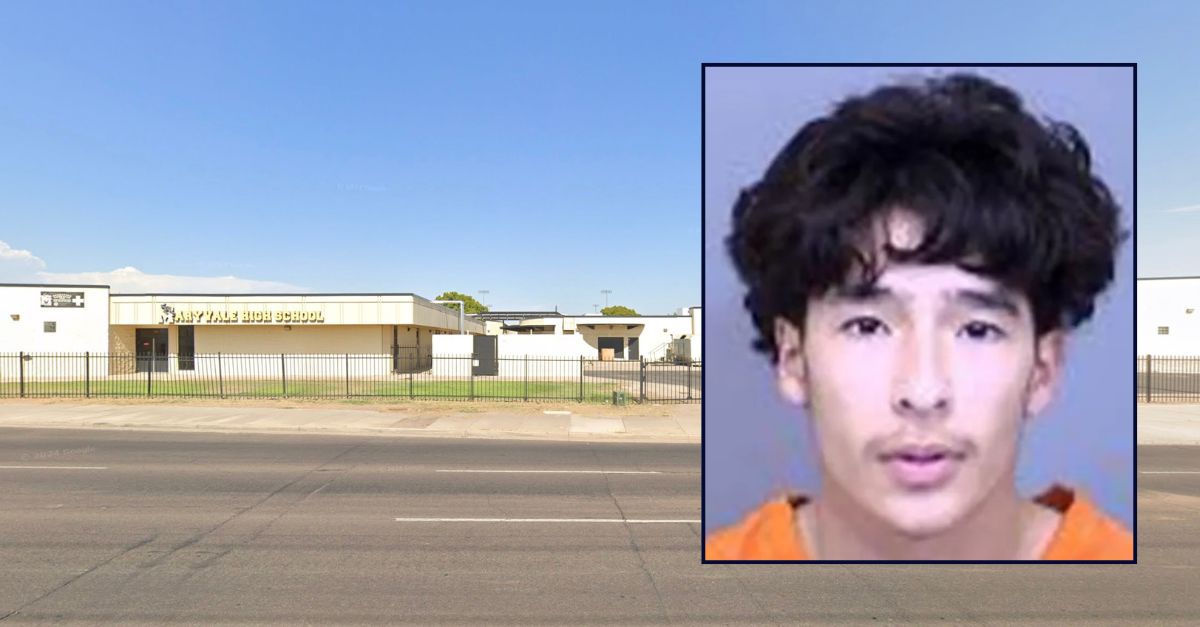 Inset: Chris Daniel Aguilar (Maricopa County Sheriff