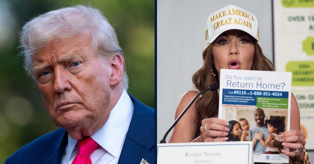 Donald Trump, Kristi Noem