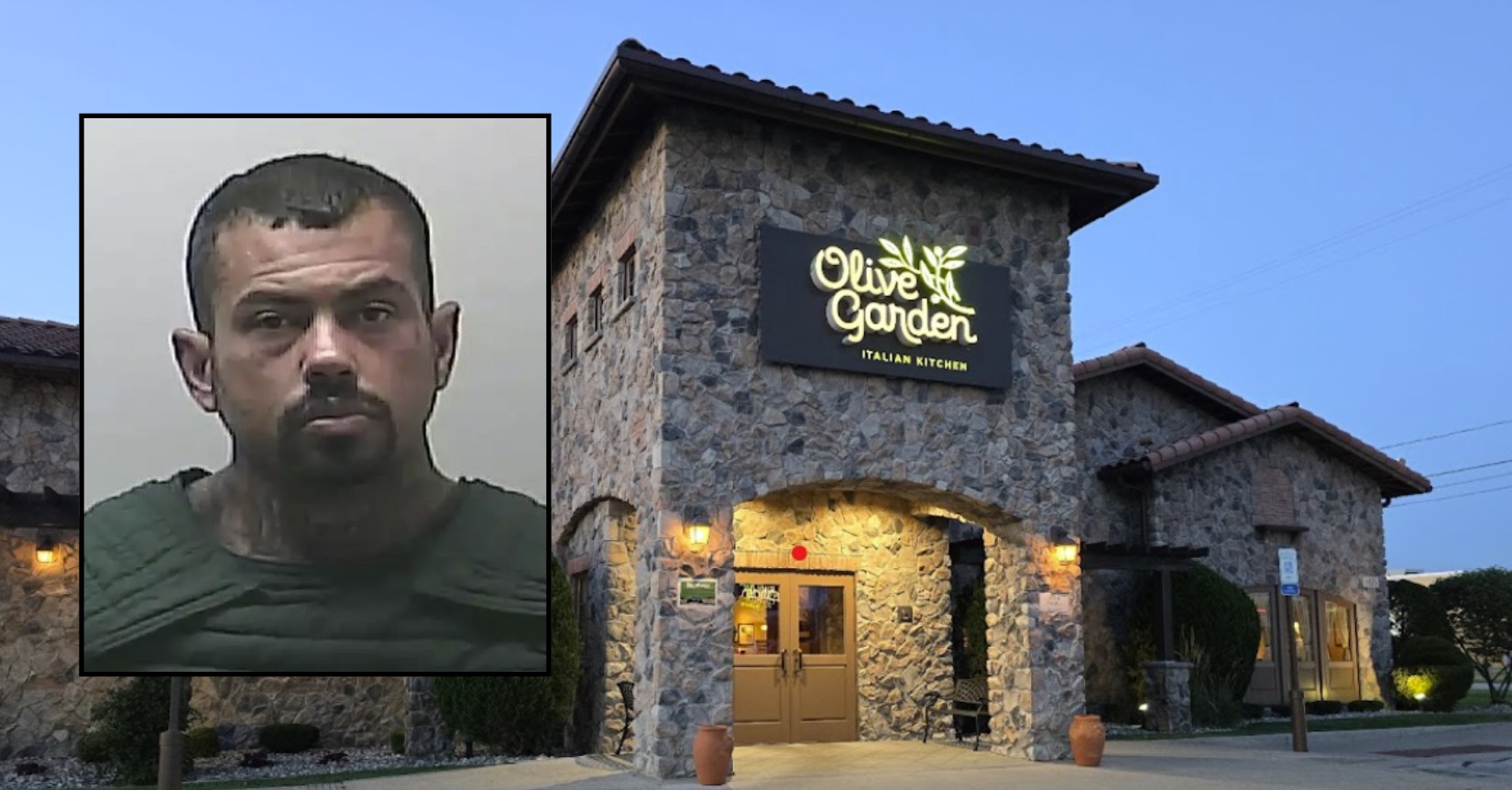 Man sentenced for shooting fiancée astatine  Olive Garden