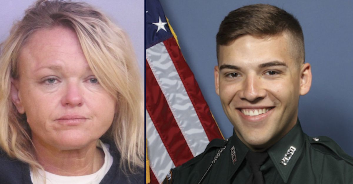 Left to right: Cheryl Lynn Williams and Blane Lane appear in booking and profile photos, respectively.