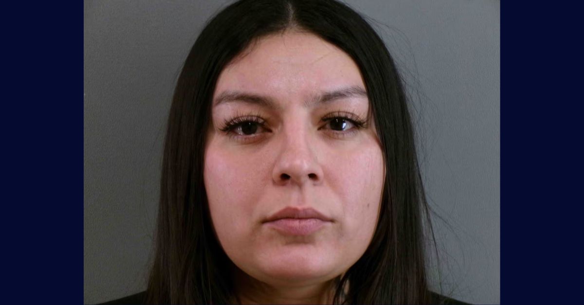 Cassandra Leann Casucci appears in a booking photo.