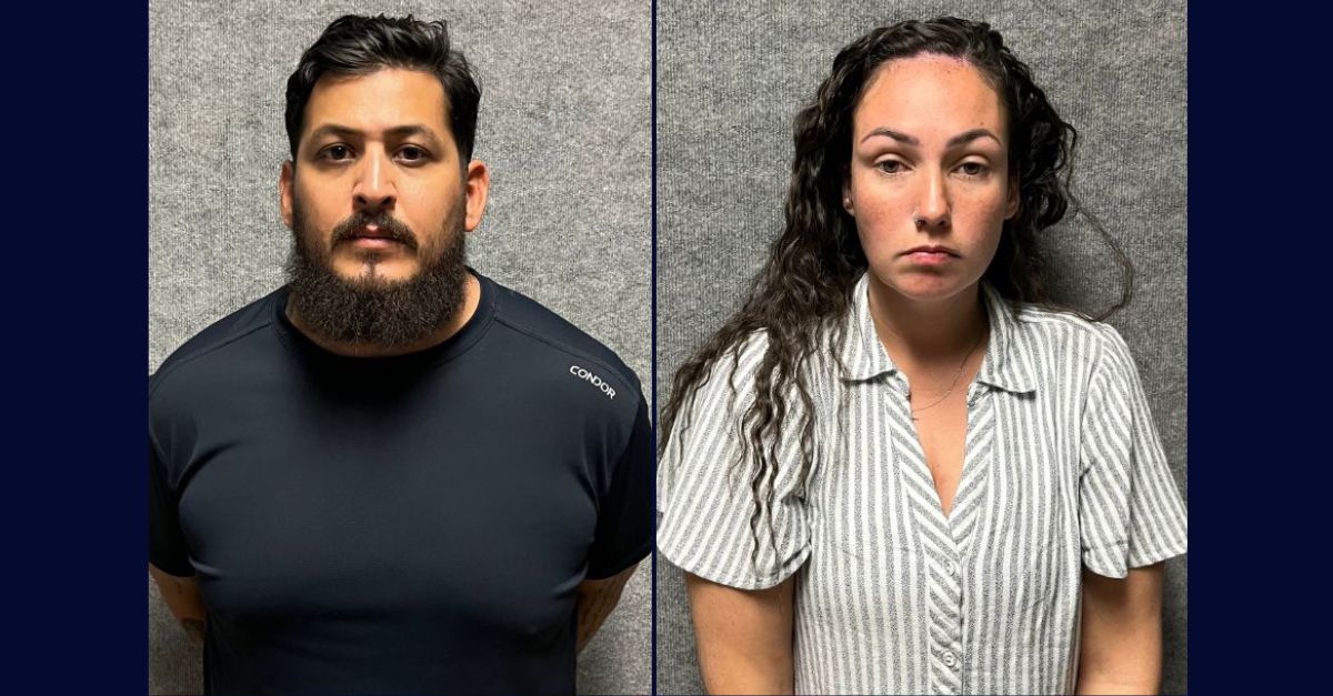 Left to right: Jonathan Miranda and Christina Miranda appear in arrest photos