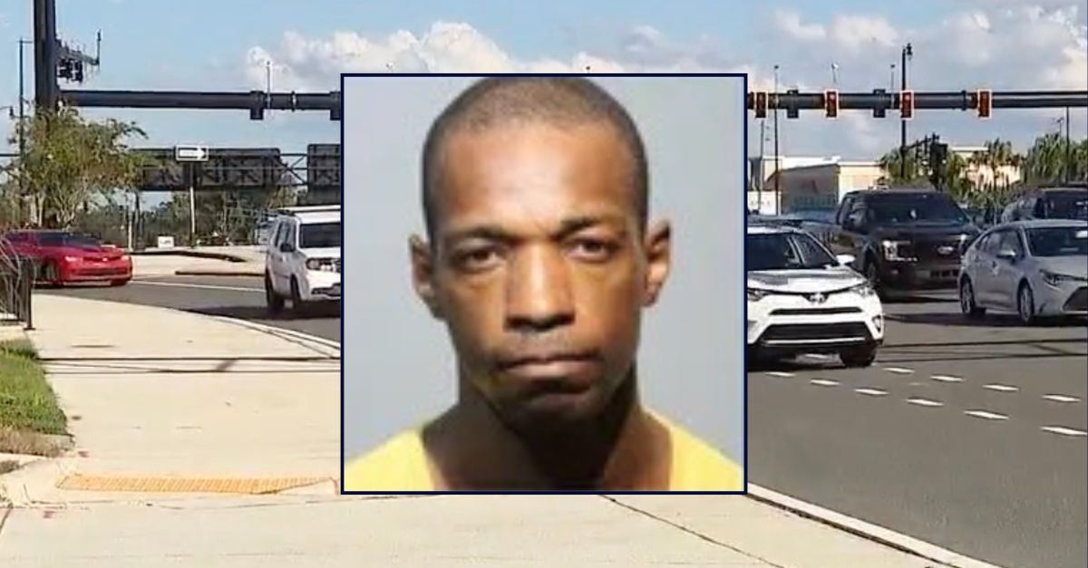 Jeremy J. Rouse (Seminole County Jail). Background: The area in Altamonte, Florida where Rouse's son was allegedly found running naked onto the interstate (Google Maps).