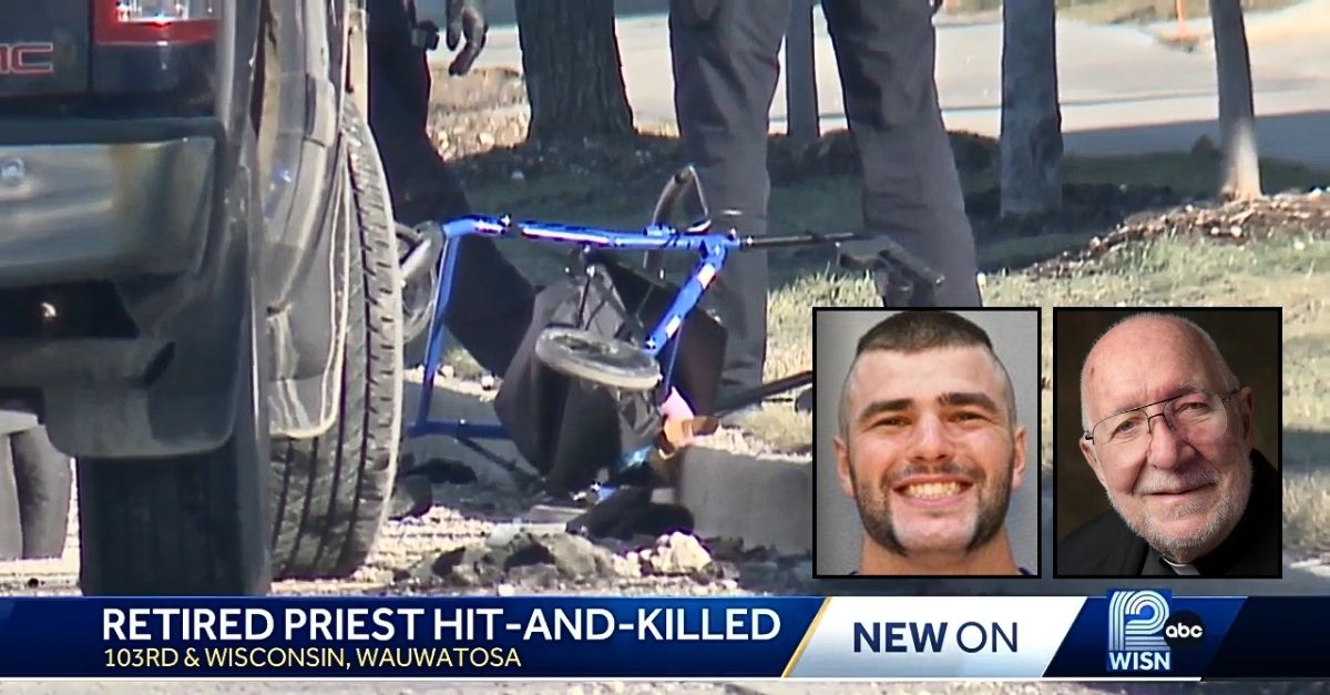 Left inset: Clay Schueffner (Winona State University). Right inset: David Gau (Jesuits Midwest). Background: David Gau