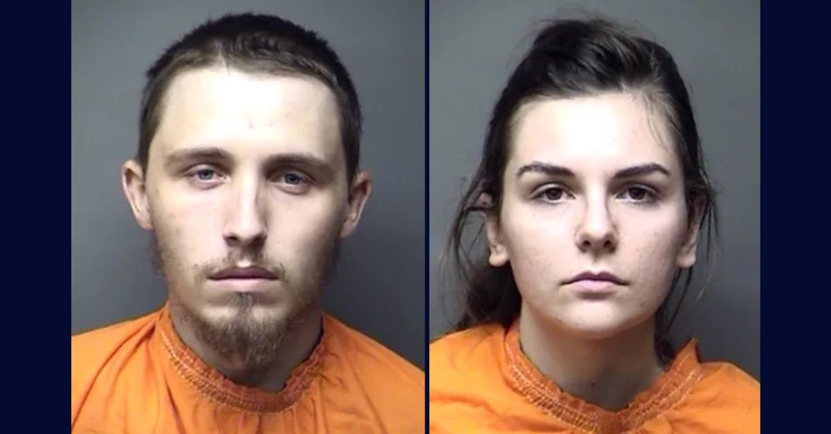 Joshua Fulbright and Sarah Newsom appear in booking photos from 2019.