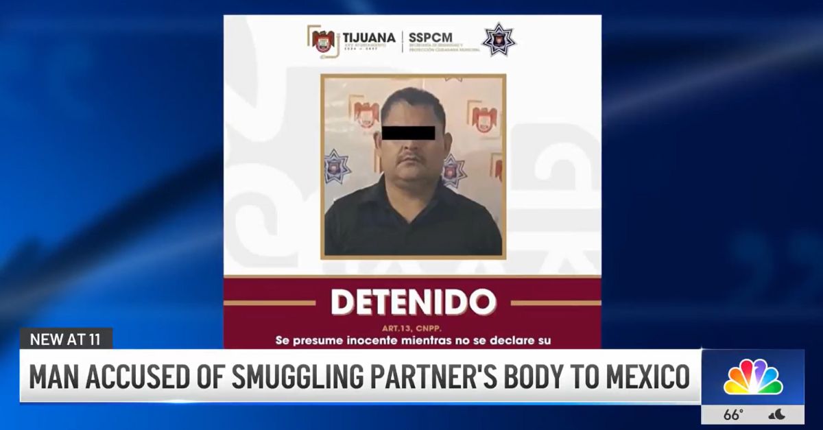Man arrested after allegedly trying to smuggle dead body to Mexico