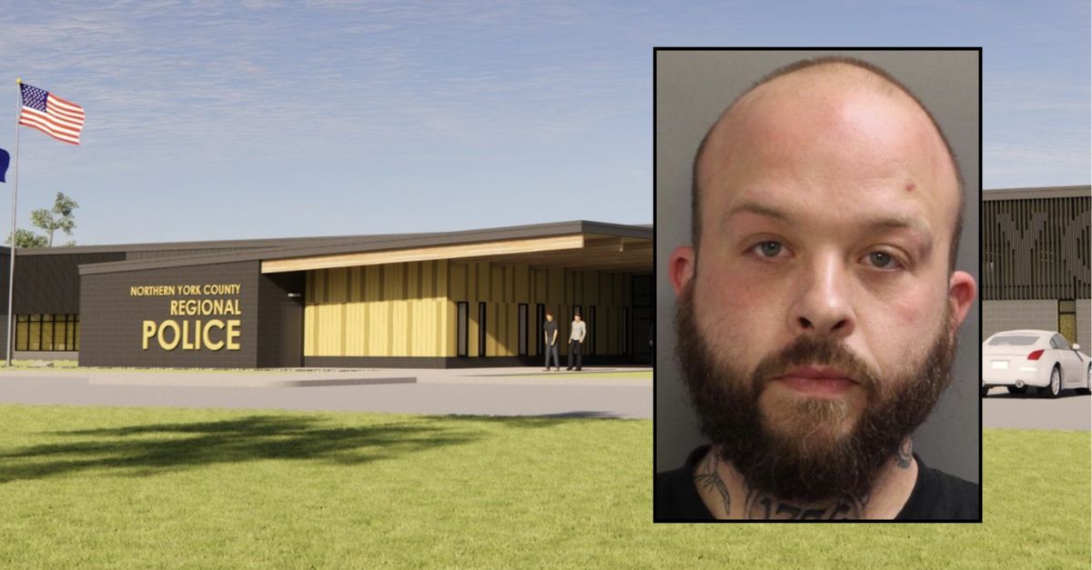 Man allegedly threatened cops during arrest