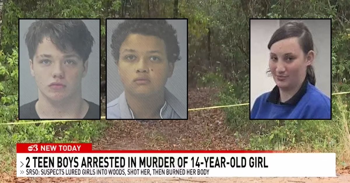 Teens arrested after girl found dead in the woods