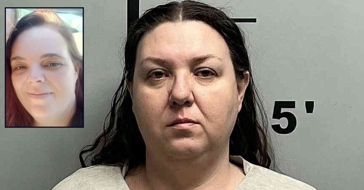 Main: Amber Waterman (Benton County Detention Center). Inset: Ashley Bush (Benton County Sheriff's Office).