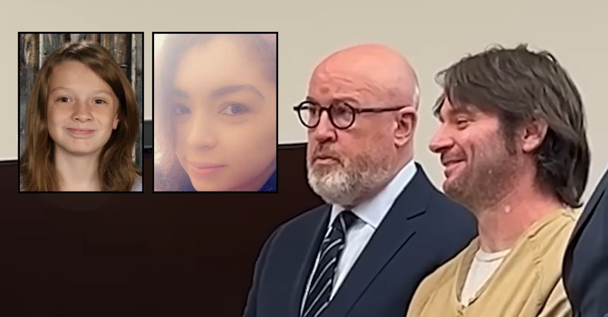 Murderer laughs in court