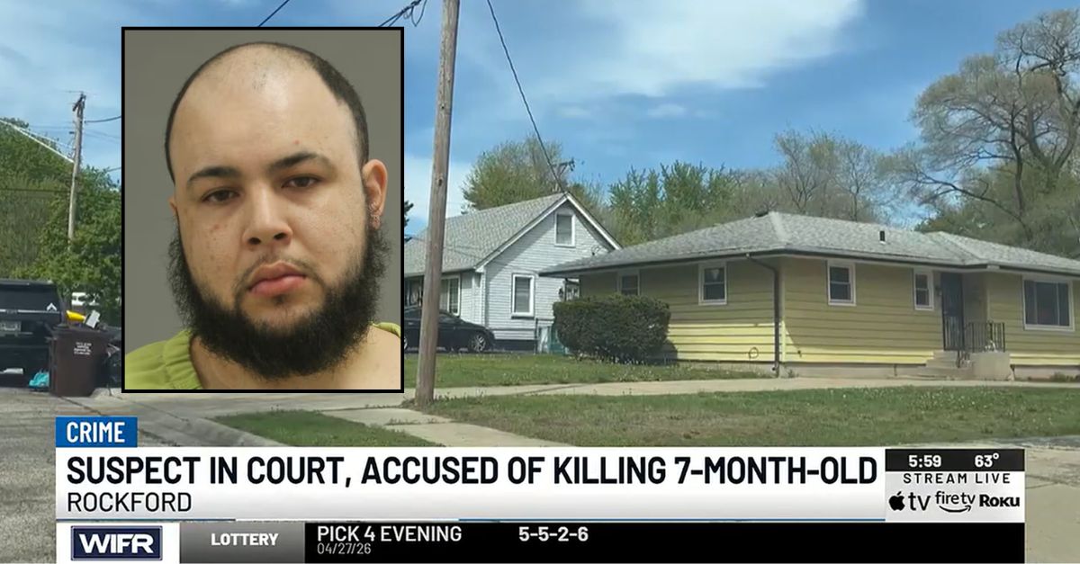 Dad arrested aft  baby's death