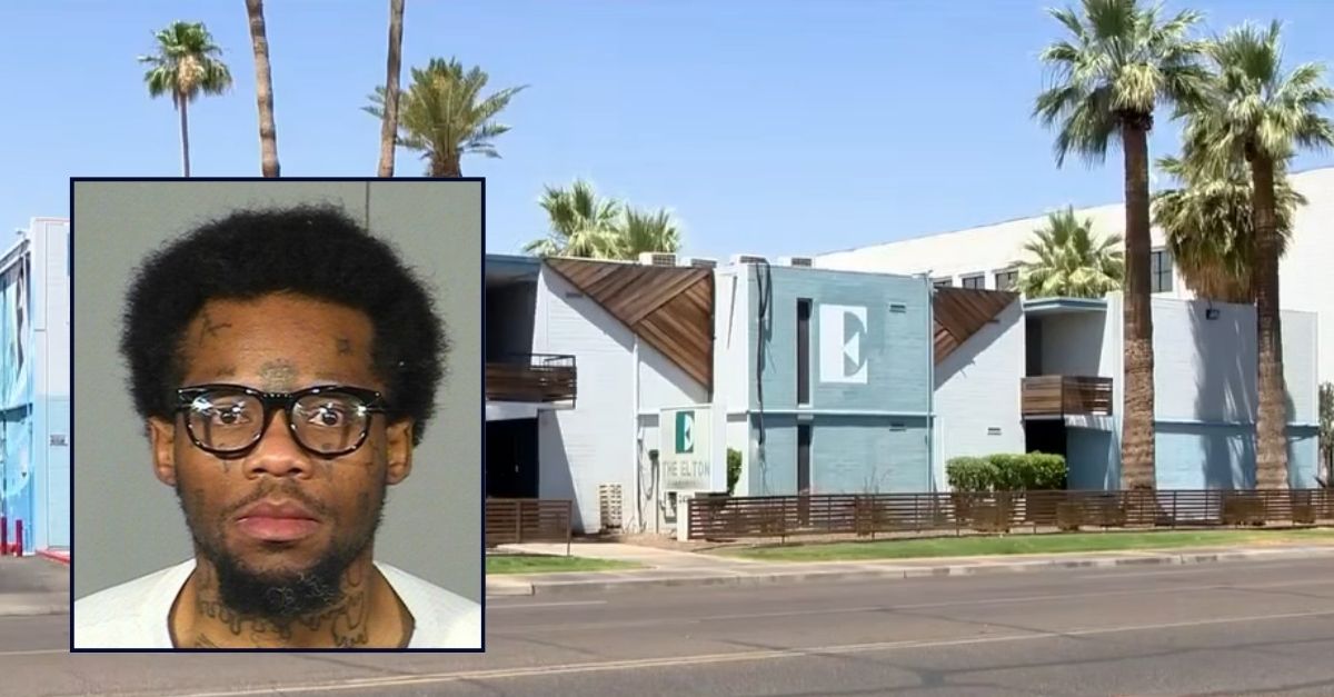 Inset: Christopher Ebanks (Maricopa County Sheriff