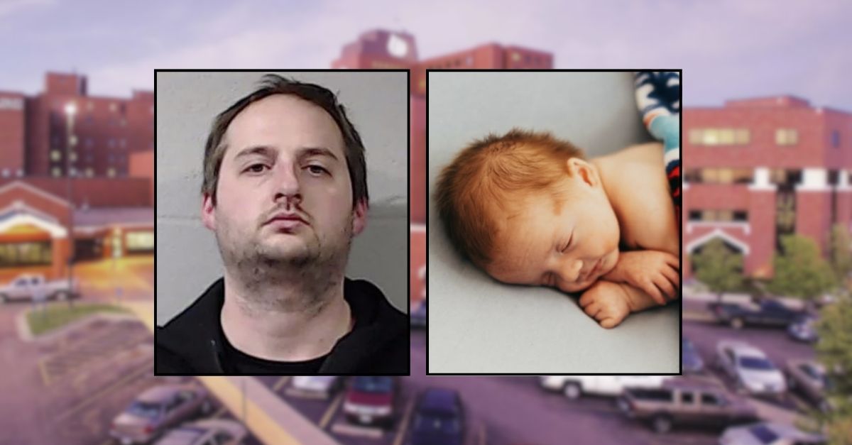 Dad charged with baby's murder