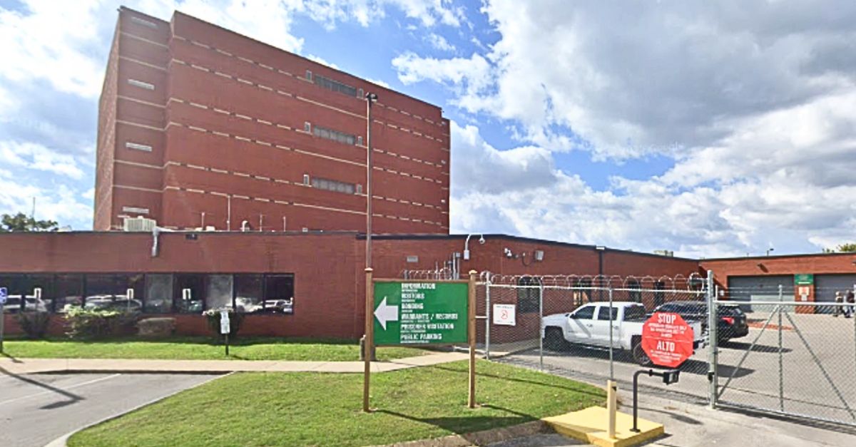 Rutherford County Adult Detention Center in Tennessee, where 37-year-old Joseph Denton allegedly choked to death on a piece of chicken (Google Maps).