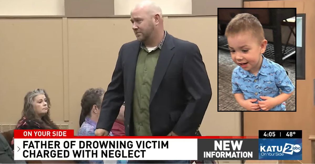 Father of toddler who drowned charged