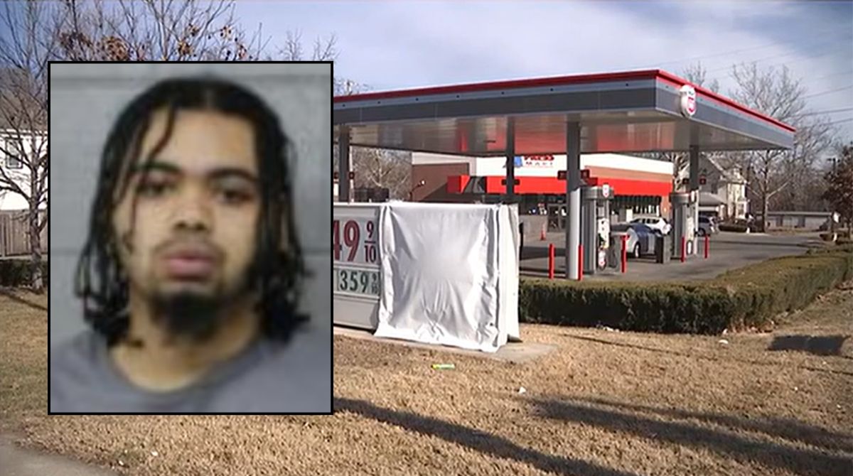 Man walked around gas station with a gun before shooting another man he thought was involved with his girlfriend