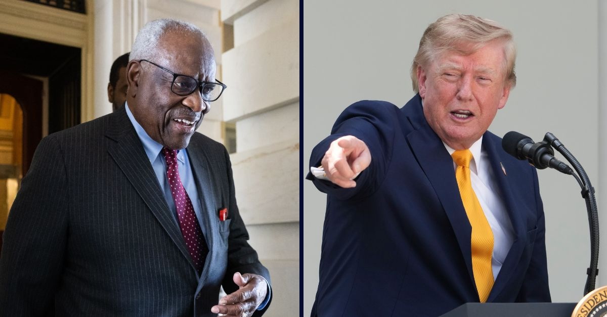Clarence Thomas, Donald Trump
